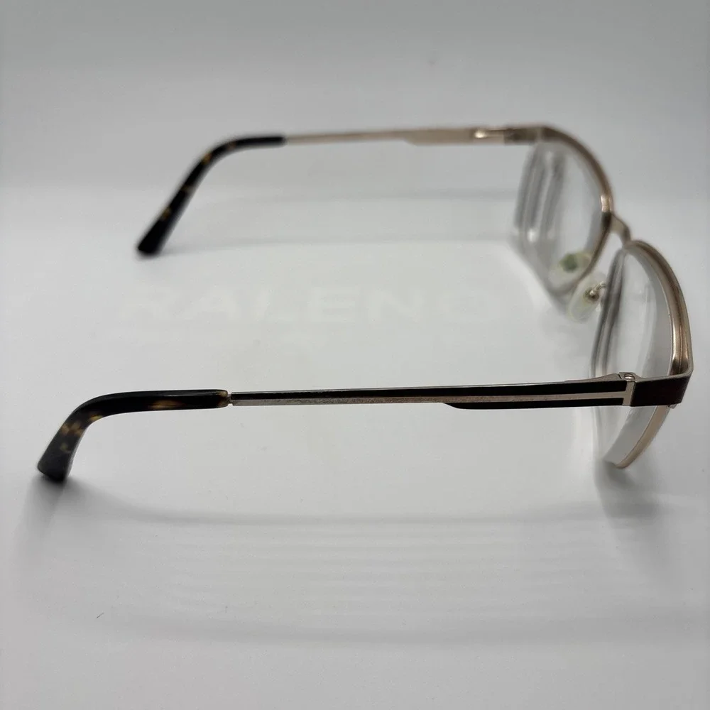 Michael Ryen MR-322 C3 Eyeglasses Men's Brown Metal Full Rim 55-18-145mm w/case